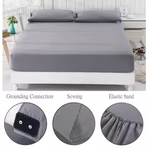 Scintilly Grounding Fitted Sheets – Restore Balance & Sleep Naturally